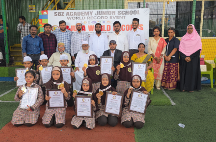 Largest Group Blindfolded Colour Recognition Attempt